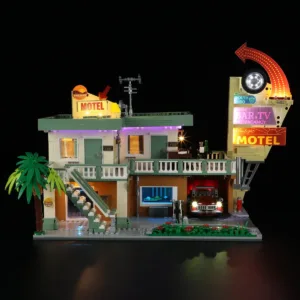 Lumibricks F9054 Le Motel Crépuscule — bons plans et promos sur Planet-Brick (vue détail 3)