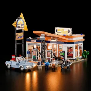 Lumibricks F9065 Station-service — comparateur de prix sur Planet-Brick (vue détail 1)