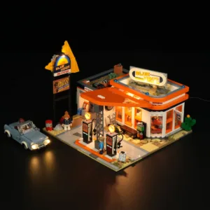 Lumibricks F9065 Station-service — bons plans et promos sur Planet-Brick (vue détail 3)