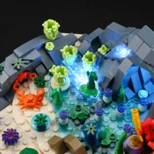 Lumibricks F9072 Le rêve du récif de tortues — comparez les prix sur Planet-Brick (vue détail 4)