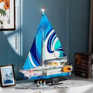 Lumibricks F9074 Le Voilier : La Brise — où acheter au meilleur tarif sur Planet-Brick (vue détail 2)