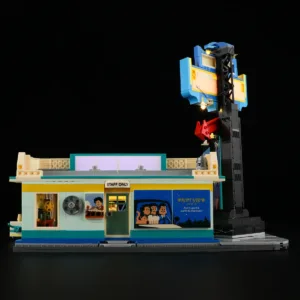 Lumibricks L9081 Drive-in nocturne — comparez les prix sur Planet-Brick (vue détail 4)