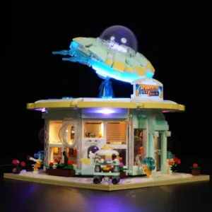 Lumibricks L9104 Drive-in interstellaire — bons plans et promos sur Planet-Brick (vue détail 3)