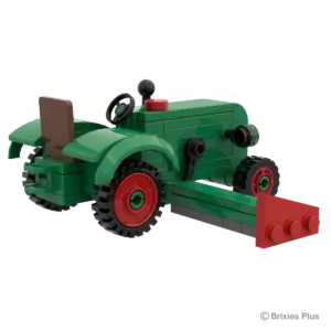 brixies 222.704 Fendt Dieselross F28 (avec barre de coupe) — bons plans et promos sur Planet-Brick (vue détail 3)