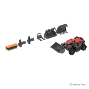 brixies 222.829 Weidemann T6025 avec accessoires — prix le plus bas sur Planet-Brick (vue détail 6)
