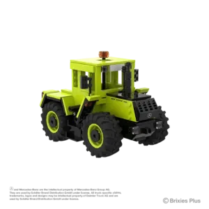 brixies 222.837 MB-Trac 1500 – Échelle 1:30, vert citron et noir — meilleure offre du moment sur Planet-Brick (vue détail 5)