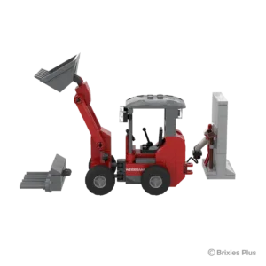 brixies 222.841 Weidemann 1190e avec wallbock + godet — comparateur de prix sur Planet-Brick (vue détail 1)