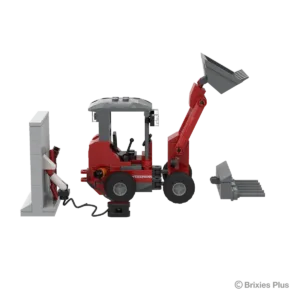 brixies 222.841 Weidemann 1190e avec wallbock + godet — où acheter au meilleur tarif sur Planet-Brick (vue détail 2)