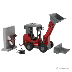 brixies 222.841 Weidemann 1190e avec wallbock + godet — comparez les prix sur Planet-Brick (vue détail 4)