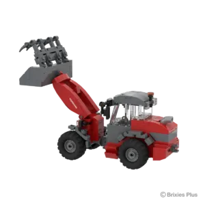 brixies 222.844 Weidemann 3060 Godet à grappin & fourche à panneaux + accessoires — prix le plus bas sur Planet-Brick (vue détail 6)