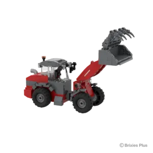 brixies 222.844 Weidemann 3060 Godet à grappin & fourche à panneaux + accessoires — comparatif marchands sur Planet-Brick (vue détail 7)