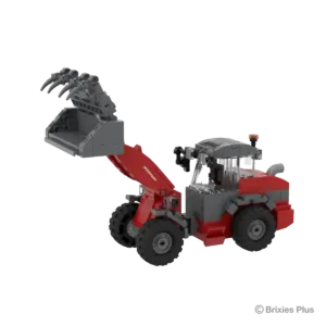brixies 222.844 Weidemann 3060 Godet à grappin & fourche à panneaux + accessoires — achat malin sur Planet-Brick (vue détail 8)