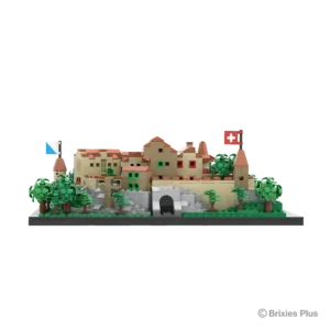 brixies 222.024 Château de Laufen (Suisse) — où acheter au meilleur tarif sur Planet-Brick (vue détail 2)