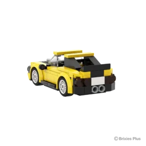 brixies 222.103 Mini voiture de course jaune — comparateur de prix sur Planet-Brick (vue détail 1)