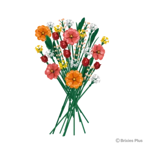 brixies 222.111 Bouquet de fleurs « Sunrise » — meilleur prix sur Planet-Brick (visuel principal)