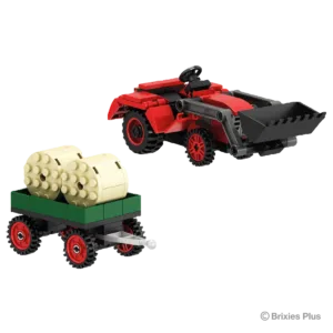 brixies 222.208 Tracteur rouge — comparateur de prix sur Planet-Brick (vue détail 1)