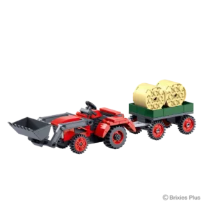 brixies 222.208 Tracteur rouge — où acheter au meilleur tarif sur Planet-Brick (vue détail 2)