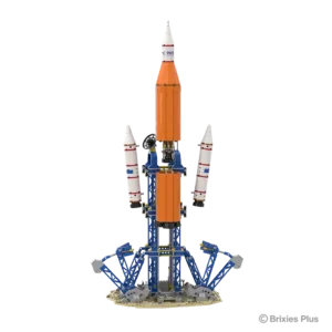 brixies 222.900 Fusée avec satellite — comparateur de prix sur Planet-Brick (vue détail 1)