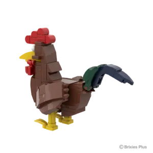 brixies 222.214 Farm Buddies Coq — bons plans et promos sur Planet-Brick (vue détail 3)