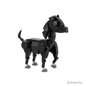 brixies 222.221 Farm Buddies Cheval noir — comparateur de prix sur Planet-Brick (vue détail 1)