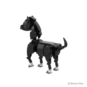 brixies 222.221 Farm Buddies Cheval noir — bons plans et promos sur Planet-Brick (vue détail 3)