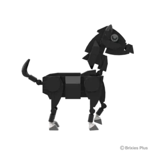 brixies 222.221 Farm Buddies Cheval noir — meilleure offre du moment sur Planet-Brick (vue détail 5)