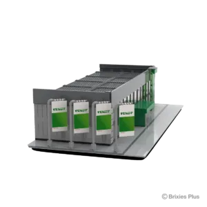 brixies 222.810 Diorama de la halle aux fendus — bons plans et promos sur Planet-Brick (vue détail 3)
