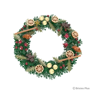 brixies 222.109 Couronne de Noël Couronne de l'Avent Couronne de fleurs — comparateur de prix sur Planet-Brick (vue détail 1)