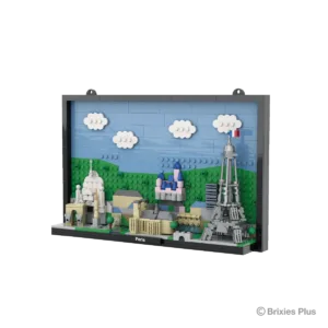 brixies 222.041 Carte postale Paris — où acheter au meilleur tarif sur Planet-Brick (vue détail 2)