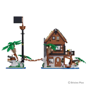 brixies 222.306 Île des pirates grande — où acheter au meilleur tarif sur Planet-Brick (vue détail 2)