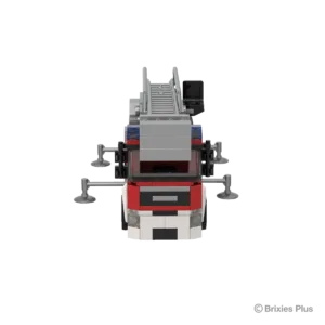 brixies 222.876 Rosenbauer – véhicule d'intervention avec échelle pivotante — bons plans et promos sur Planet-Brick (vue détail 3)