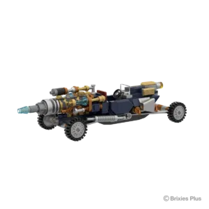 brixies 222.906 Steampunk – Voiture de course — où acheter au meilleur tarif sur Planet-Brick (vue détail 2)