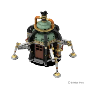 brixies 222.907 Steampunk – Kiosque ambulant — comparez les prix sur Planet-Brick (vue détail 4)
