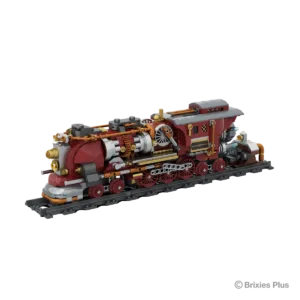 brixies 222.910 Steampunk – Train volant — meilleur prix sur Planet-Brick (visuel principal)