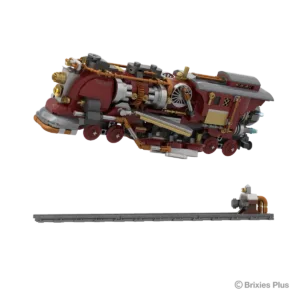 brixies 222.910 Steampunk – Train volant — où acheter au meilleur tarif sur Planet-Brick (vue détail 2)