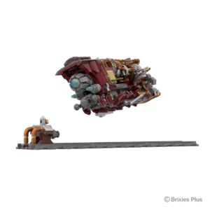 brixies 222.910 Steampunk – Train volant — bons plans et promos sur Planet-Brick (vue détail 3)