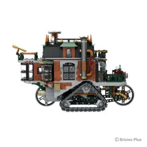 brixies 222.911 Steampunk – Laboratoire roulant — bons plans et promos sur Planet-Brick (vue détail 3)