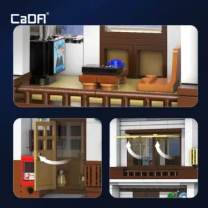 CaDa C66014W Japanese Style Canteen — bons plans et promos sur Planet-Brick (vue détail 3)