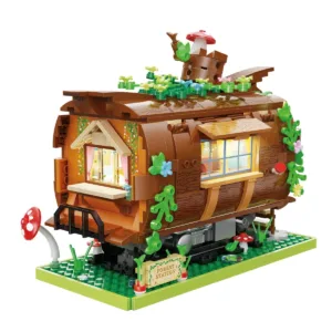 CaDa C66031W Forest Train Station — où acheter au meilleur tarif sur Planet-Brick (vue détail 2)