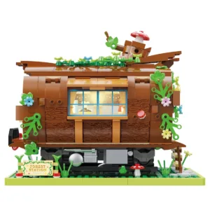 CaDa C66031W Forest Train Station — bons plans et promos sur Planet-Brick (vue détail 3)