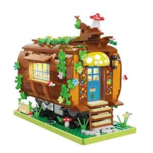 CaDa C66031W Forest Train Station — comparez les prix sur Planet-Brick (vue détail 4)