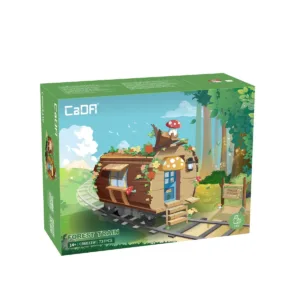 CaDa C66031W Forest Train Station — comparatif marchands sur Planet-Brick (vue détail 7)
