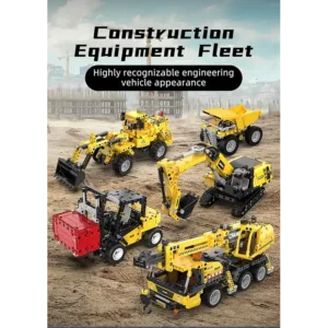 CaDa C65001W Engins de Chantier | Le camion benne — bons plans et promos sur Planet-Brick (vue détail 3)