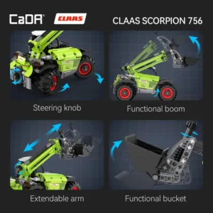 CaDa C65016W CLAAS Téléscopique Scorpion 756 — comparateur de prix sur Planet-Brick (vue détail 1)