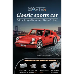 CaDa C61045W Classic Sports Car — comparatif marchands sur Planet-Brick (vue détail 7)