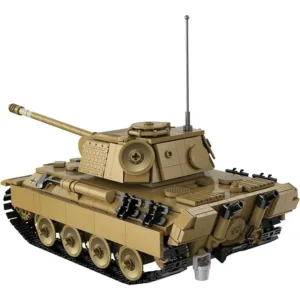 CaDa C61073W WW II German Panther Tank — comparateur de prix sur Planet-Brick (vue détail 1)