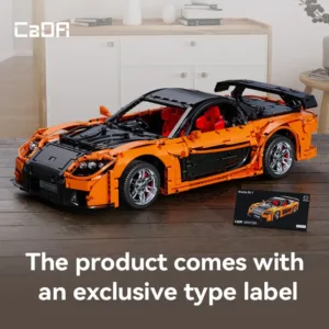 CaDa C61502W Mazda RX-7 — prix le plus bas sur Planet-Brick (vue détail 6)