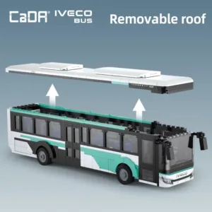 CaDa C59007W IVECO Crossway BUS — bons plans et promos sur Planet-Brick (vue détail 3)