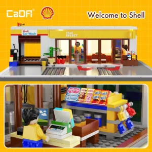 CaDa C66026W Shell Retail Station — où acheter au meilleur tarif sur Planet-Brick (vue détail 2)