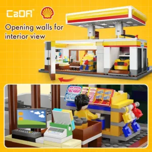 CaDa C66026W Shell Retail Station — bons plans et promos sur Planet-Brick (vue détail 3)